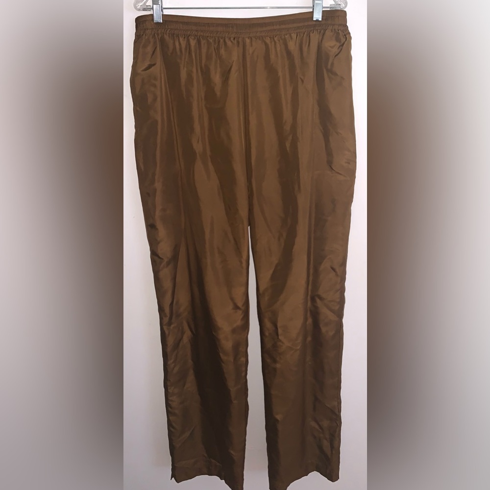 EVR Vintage 80’s/90s Silk Track Pants Size XL